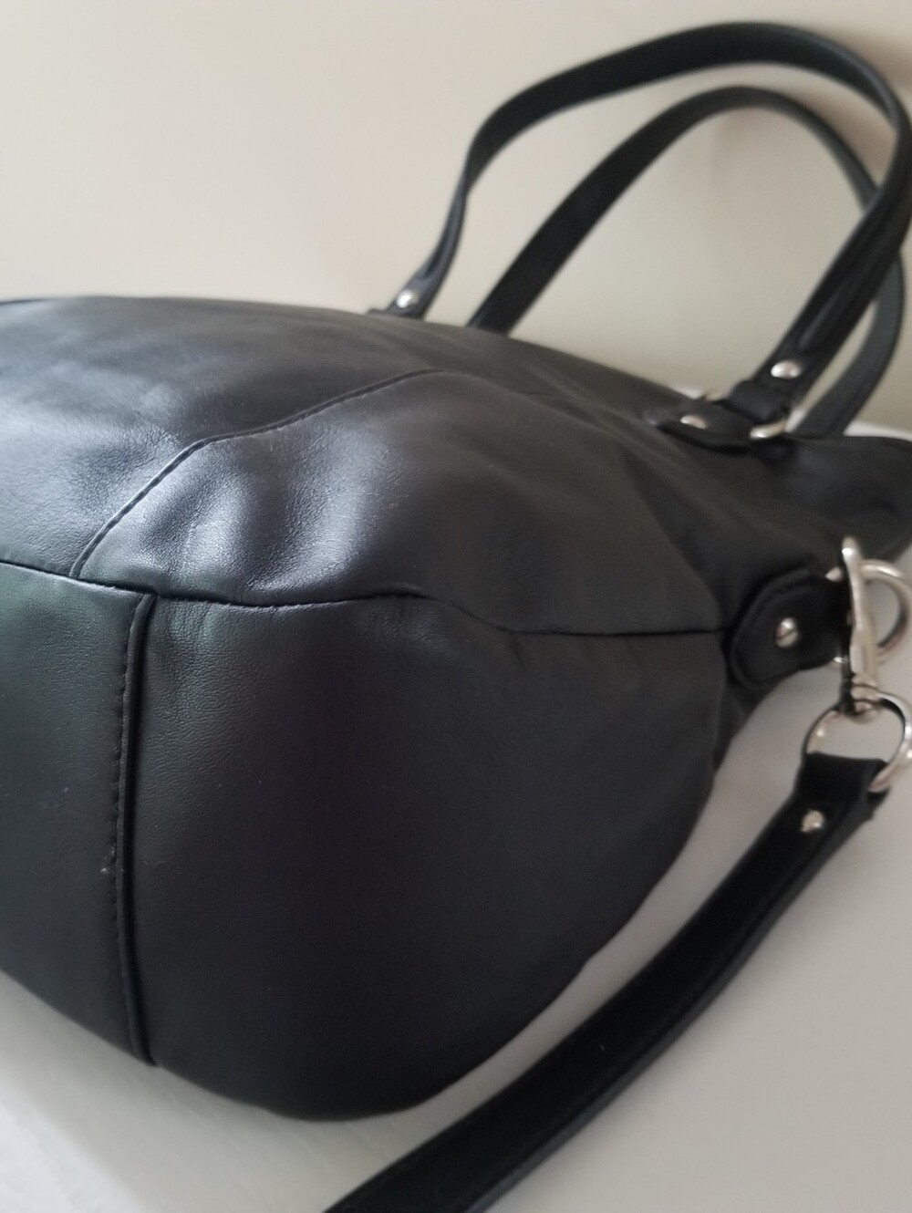 Coach Daisy Mia Leather Satchel Crossbody Bag - Picture 6 of 11
